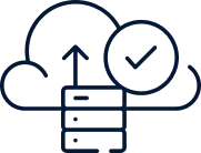 Stable and Reliable<br />
Cloud Setup icon